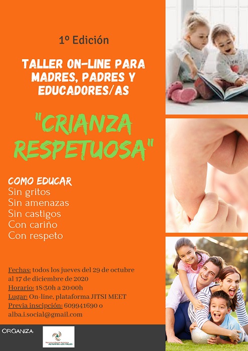La Mancomunidad Altamira-Los Valles pone en marcha el primer taller online de “Crianza Respetuosa”