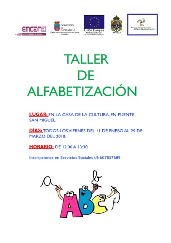 Altamira-Los Valles clausura el taller de “Alfabetización” en Puente San Miguel.