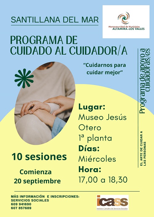 La Mancomunidad Altamira - Los Valles pone en marcha el Programa de apoyo a cuidadores.